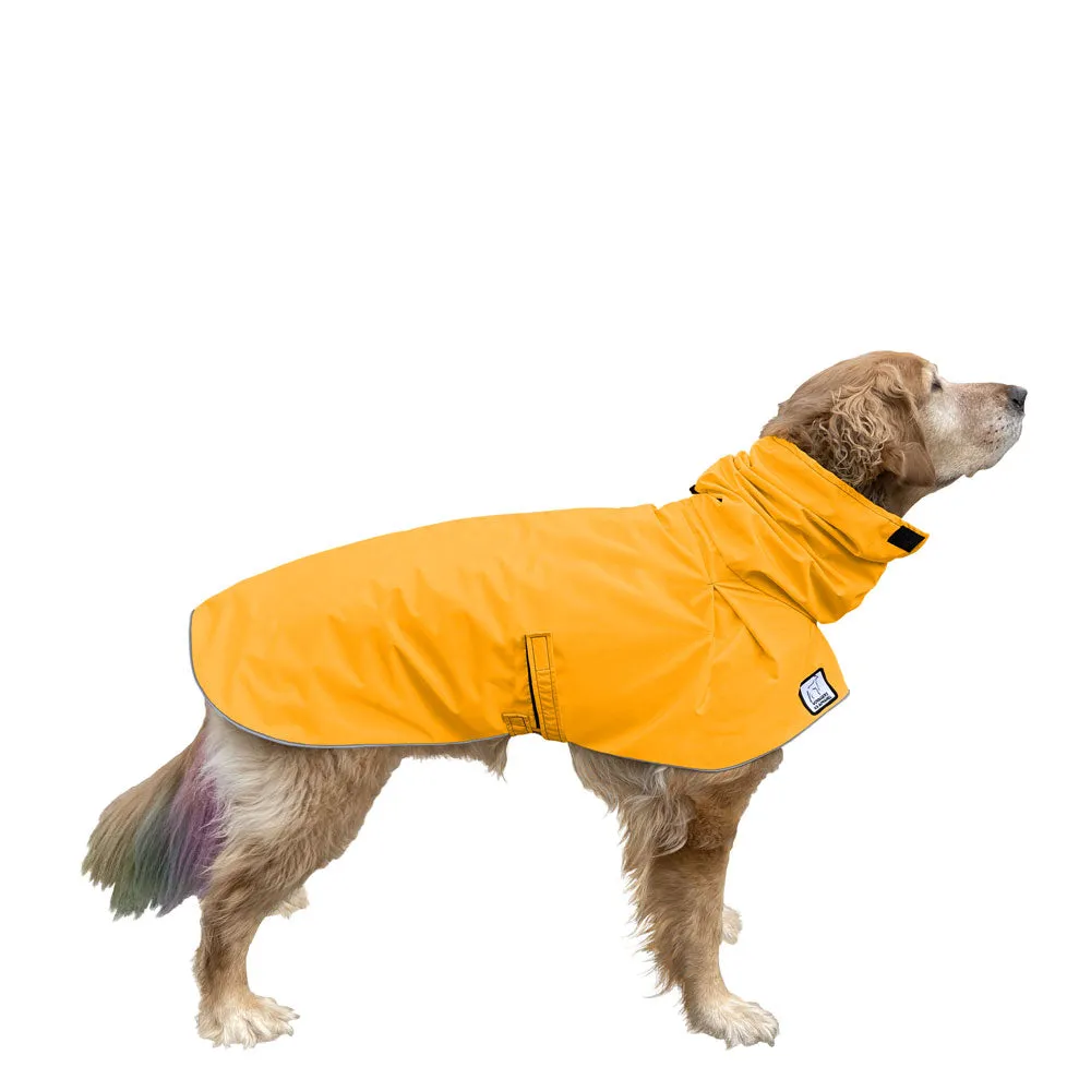 ReCoat ♻️ Golden Retriever Raincoat with Harness Opening