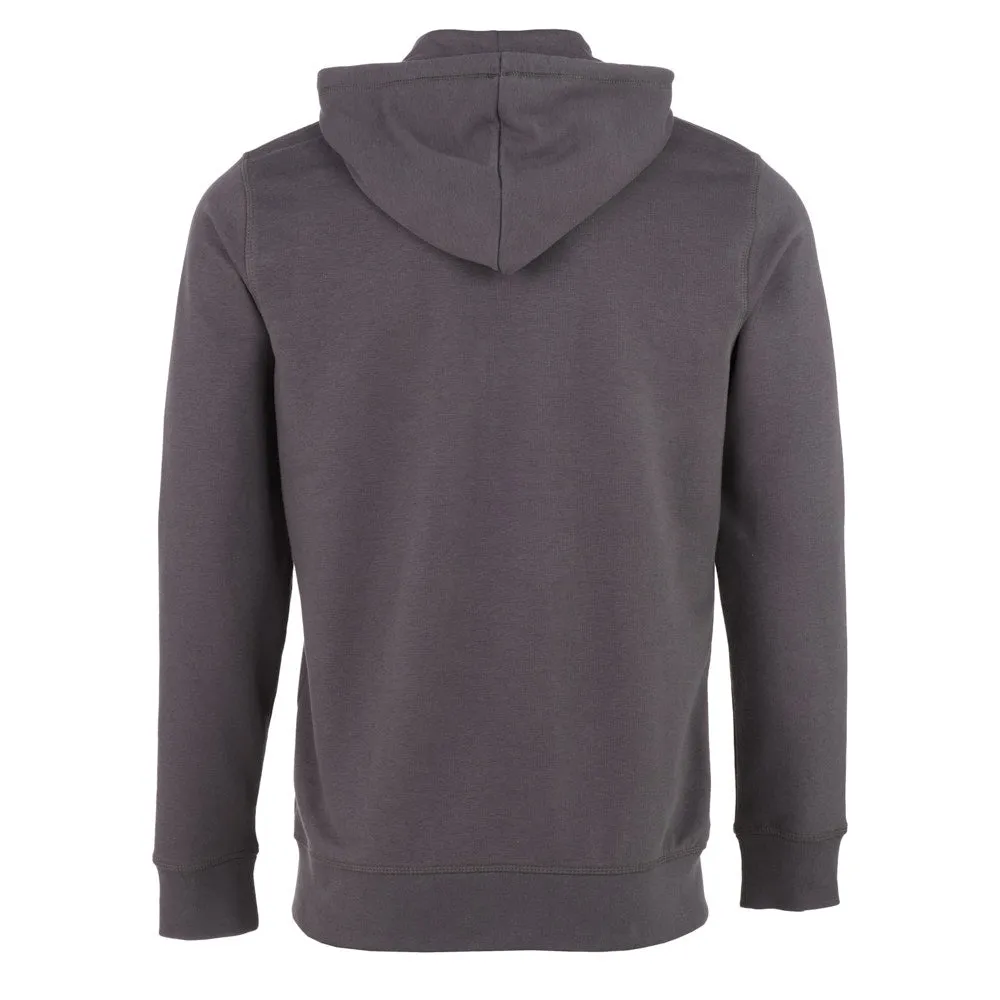 Recondite Zipped Hoodie- Anthracite Grey