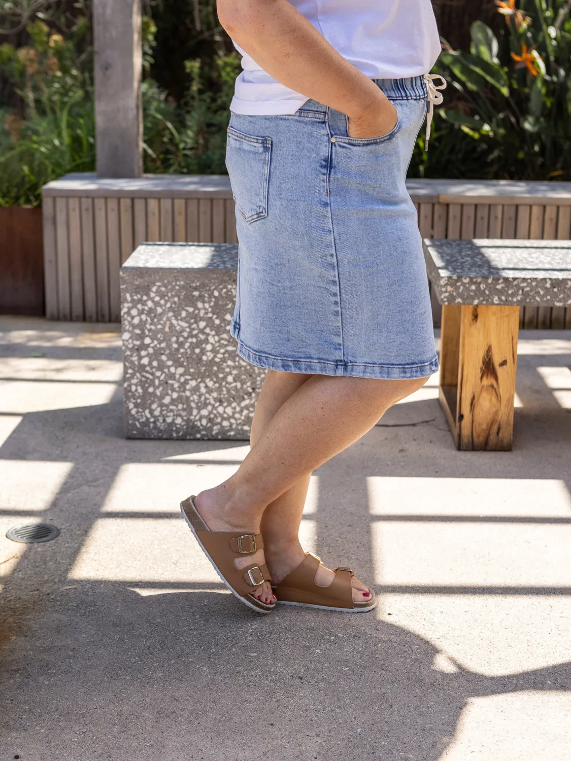 Rio Skirt - Light Blue