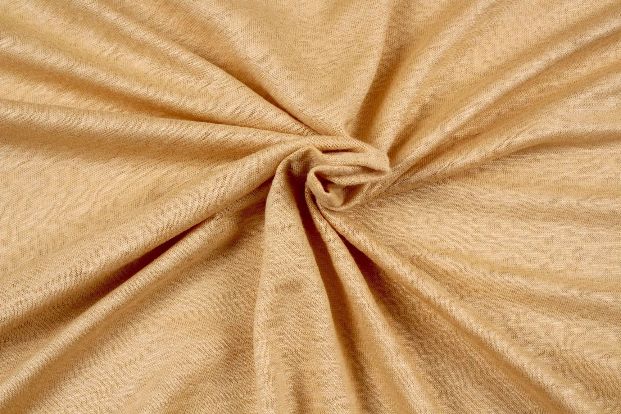 Soft Linen Single Jersey - Beige