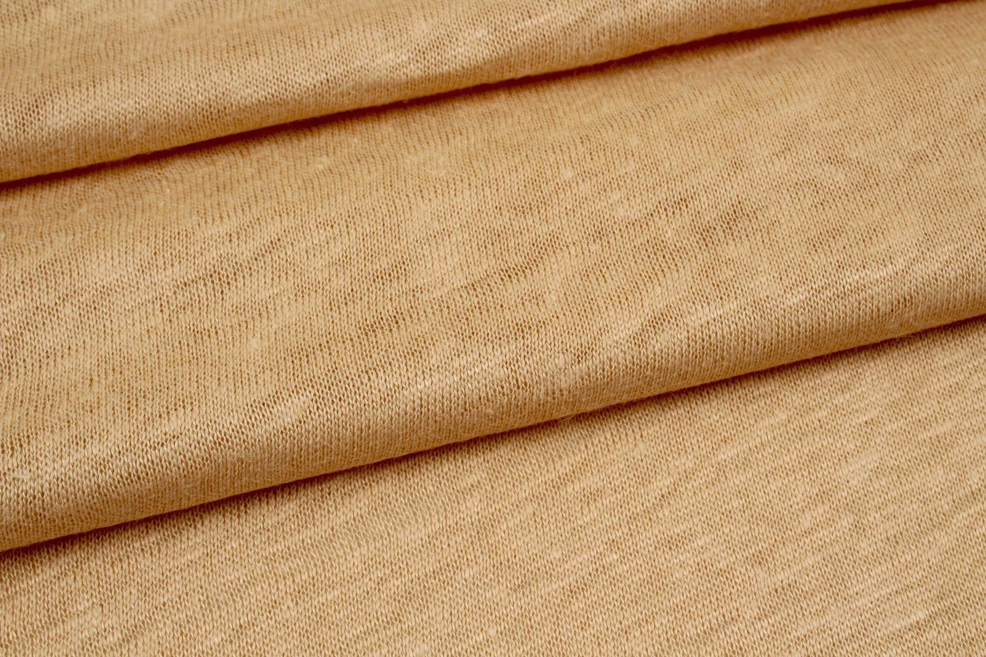 Soft Linen Single Jersey - Beige