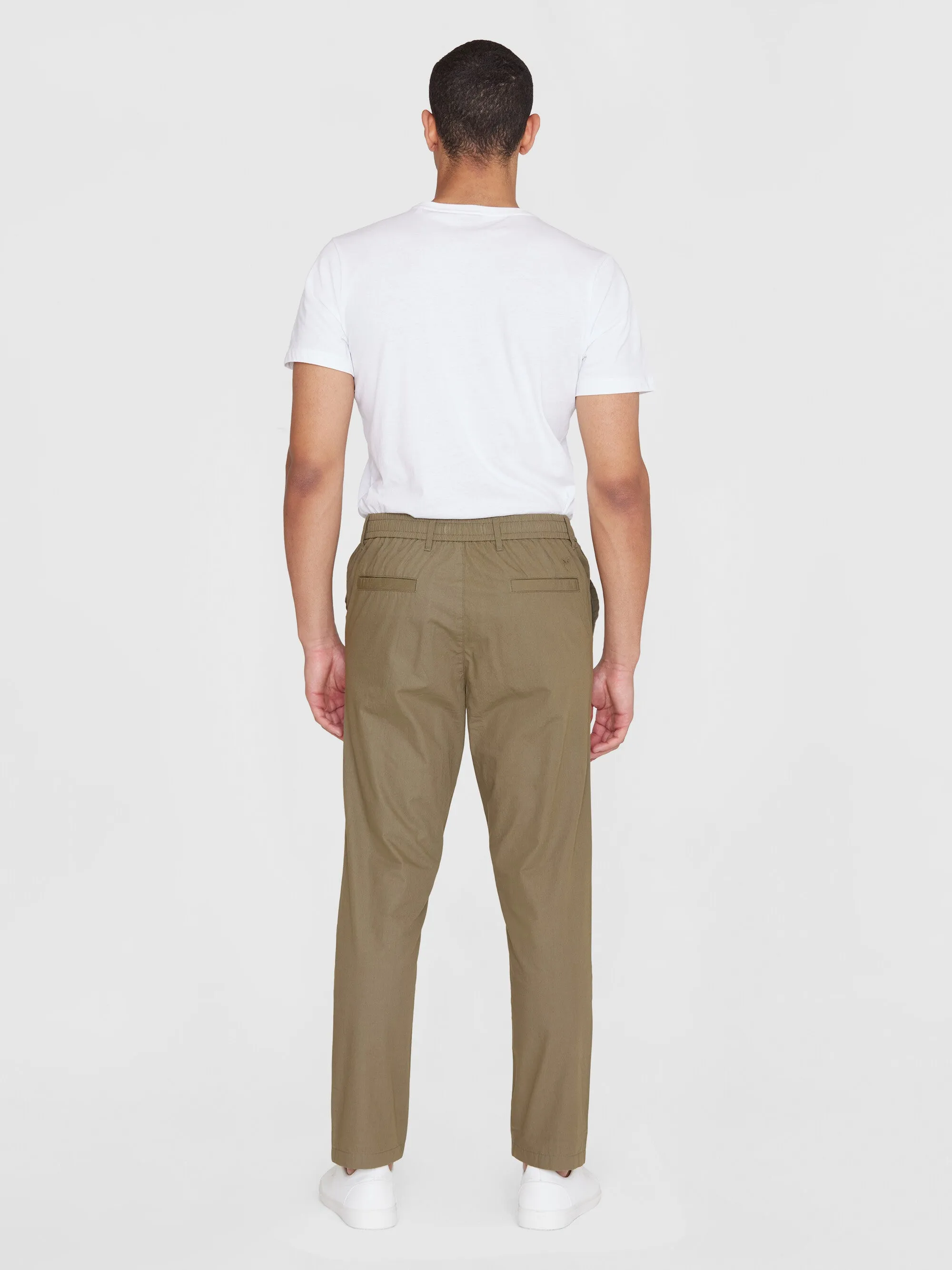 TIM Organic Cotton Pant GOTS/Vegan - Burned Olive