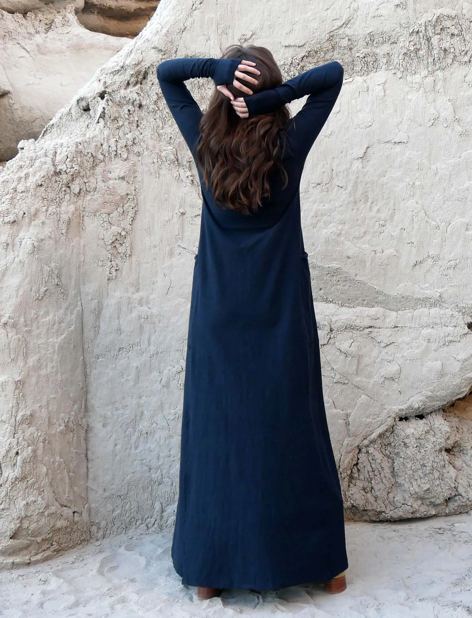 Turtleneck Perfect Pockets Wanderer Long Dress