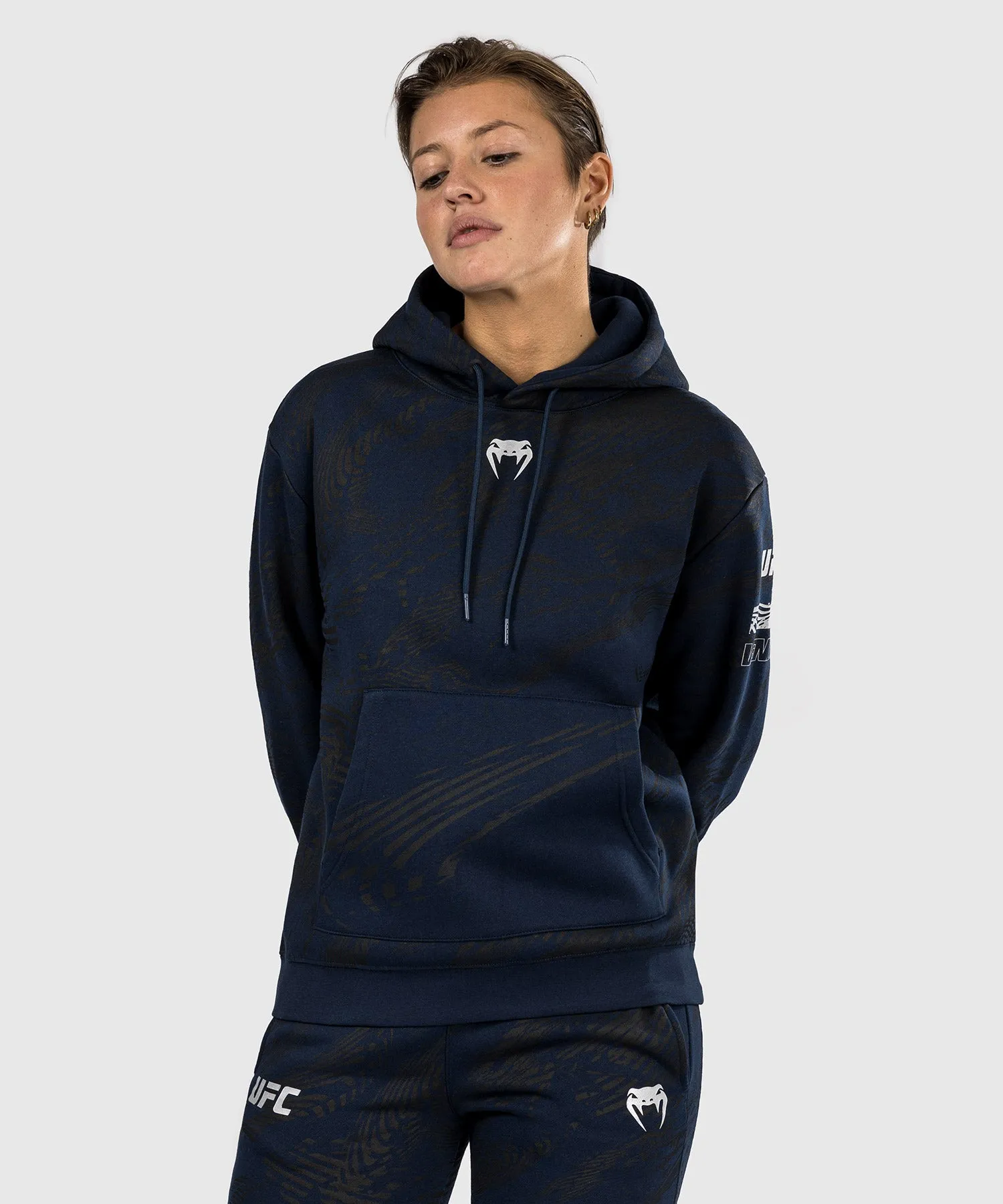 UFC Fusion by Venum Fight Week Women’s Pullover Hoodie - Oceanic Blue