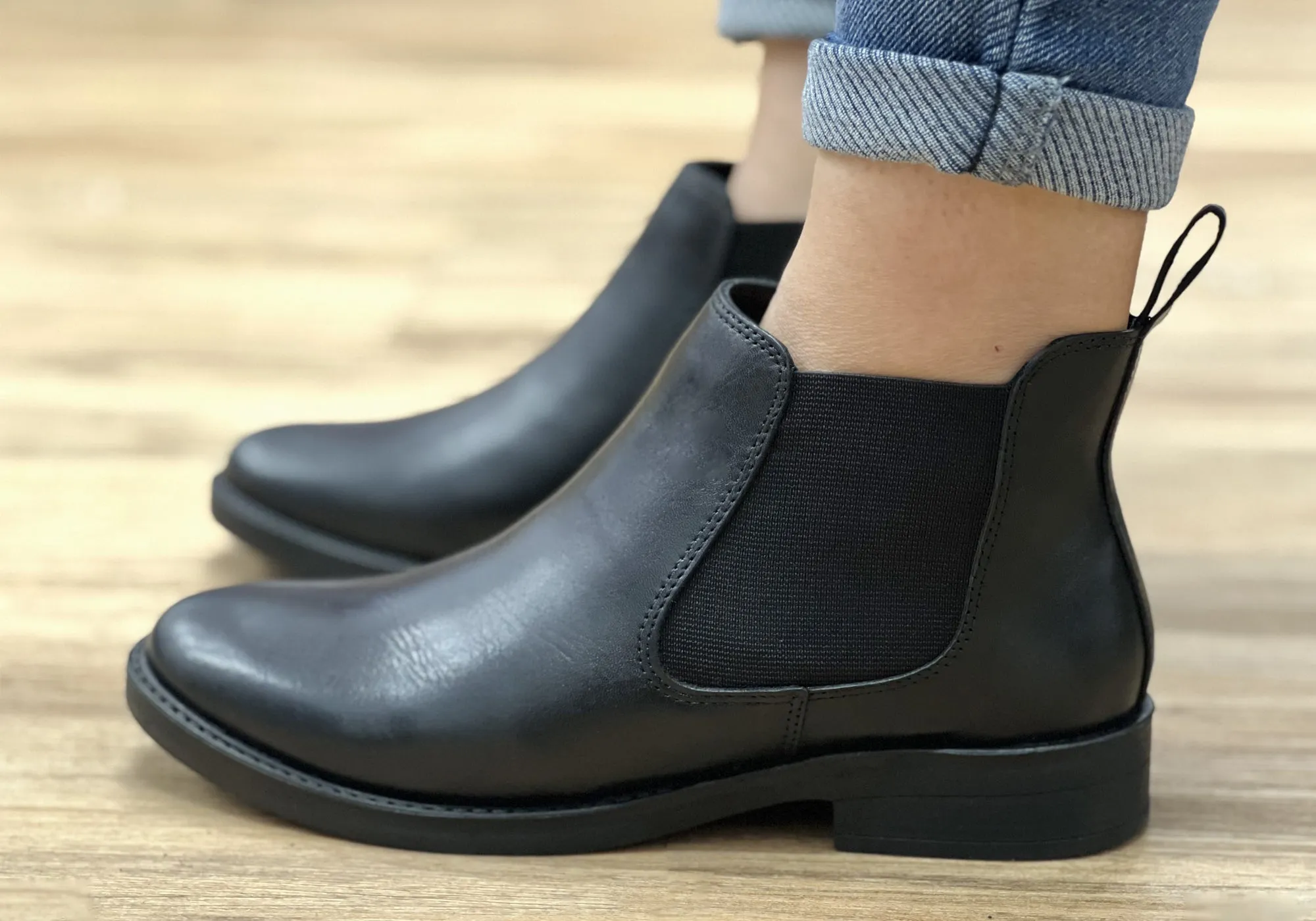 Via Paula Meredith Womens Comfortable Brazilian Leather Ankle Boots