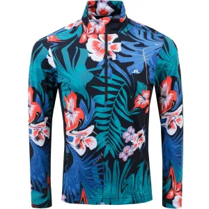 x TRENDYGOLF Luke Light Mid Layer Deep Lake Hibiscus - SU22